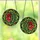 Vibrant Art Lovers' Glowing Stained Glass Watermelon Mosaic Jewel Tones Stained Glass Suncatcher - 3