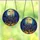 Halloween Enthusiasts' Gothic Jewel Tone Stained Glass Haunted Village Full Moon Mosaic Stained Glass Suncatcher - 3