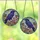 Nature Art Lovers' Majestic Indigo Violet Raven Rose Jewel Tone Stained Glass Mosaic Stained Glass Suncatcher - rE4fVUr-XN