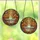 Autumn Art Lovers' Whimsical Tiffany Stained Glass Ghost Bathing Fall Forest Mosaic Orange Amber Hues Stained Glass Suncatcher - 3