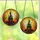 Gothic Art Fans' Fiery Stained Glass Haunted Castle Full Moon Jack-o'-Lantern Orange Yellow Black Mosaic Stained Glass Suncatcher - 3