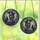 Witchy Aesthetic Fans' Detailed Tiffany Stained Glass Young Witch Black Cat Mystical Teal Purple Golden Yellow Magenta Stained Glass Suncatcher - H3IJCtVerp