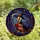 Whimsical Art Lovers' Stained Glass Duck Sorceress Red Spellbook Jewel Tone Celestial Night Stained Glass Suncatcher - 4