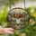 Boho Western Style Lovers' Intricate Stained Glass Steer Skull Wildflower Desert Mosaic Jewel Tones Stained Glass Suncatcher - 2