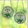 Nature Lovers' Vibrant Tiffany Stained Glass Creamy Bell Flowers, Red Ladybugs, Emerald Green Mosaic Stained Glass Suncatcher - 7QVqKE0Uex