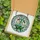 Nature Lovers' Vibrant Tiffany Stained Glass Creamy Bell Flowers, Red Ladybugs, Emerald Green Mosaic Stained Glass Suncatcher - p9gTp-quiL