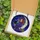 Celestial Dreamers' Tiffany Style Jewel Tone Stained Glass Witch Red Hair Crescent Moon Cat Bat Starry Sky Stained Glass Suncatcher - MelEtmk4Gc