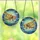 Aviation Art Lovers' Tiffany Stained Glass Biplane Jewel-Toned Sky Mosaic Stained Glass Suncatcher - 3