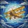 Aviation Art Lovers' Tiffany Stained Glass Biplane Jewel-Toned Sky Mosaic Stained Glass Suncatcher - 7