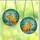 Nature Lovers' Vibrant Stained Glass Capybara Aquatic Lily Pad Mosaic Jewel Tones Stained Glass Suncatcher - -zx9o23H4s