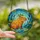 Nature Lovers' Vibrant Stained Glass Capybara Aquatic Lily Pad Mosaic Jewel Tones Stained Glass Suncatcher - 2lMh1QKoml