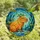 Nature Lovers' Vibrant Stained Glass Capybara Aquatic Lily Pad Mosaic Jewel Tones Stained Glass Suncatcher - Rr5YyDm-MP