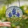 Nature Lovers' Tiffany Bluebonnet Sapphire Blue Emerald Green Floral Mosaic Stained Glass Suncatcher - Uc4qxMoLxs