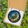 Fantasy Art Enthusiasts' Vibrant Tiffany Stained Glass Celestial Maiden Crescent Moon Mystical Night Art Stained Glass Suncatcher - 5