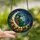 Fantasy Art Enthusiasts' Vibrant Tiffany Stained Glass Celestial Maiden Crescent Moon Mystical Night Art Stained Glass Suncatcher - 2