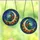 Fantasy Art Enthusiasts' Vibrant Tiffany Stained Glass Celestial Maiden Crescent Moon Mystical Night Art Stained Glass Suncatcher - 3