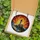 Coastal Admirers' Intricate Stained Glass Lighthouse Sunset Ocean Mosaic Deep Blue Orange Yellow Stained Glass Suncatcher - 5