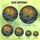 Space Lovers' Tiffany Stained Glass Dual Suns Solar System Nebulae Amber Blue Teal Stained Glass Suncatcher - 6