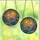 Space Lovers' Tiffany Stained Glass Dual Suns Solar System Nebulae Amber Blue Teal Stained Glass Suncatcher - 3