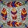 Art Lovers' Vibrant Tiffany Stained Glass Feather Mosaic Ethereal Jewel Tone Filigree Pattern Stained Glass Suncatcher - 7