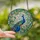 Art Lovers' Regal Peacock Tiffany Stained Glass Jewel Tone Blues Greens Blush Pink Roses Mosaic Pattern Stained Glass Suncatcher - 2