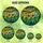 Art Lovers' Glowing Emerald Chartreuse Yellow Tiffany Stained Glass Branch & Leaf Mosaic Stained Glass Suncatcher - pQD0p0JSVW