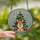 Corgi Lovers' Happy Pembroke Corgi Christmas Tree Stained Glass Mosaic Emerald Ruby Golden Amber Stained Glass Suncatcher - RiJWrJ30nc