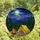 Outdoor Enthusiasts' Tiffany Glass Vibrant Yellow Bell Tent Starry Night Mountain Mosaic Stained Glass Suncatcher - 0jDvSmJXLs