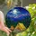 Outdoor Enthusiasts' Tiffany Glass Vibrant Yellow Bell Tent Starry Night Mountain Mosaic Stained Glass Suncatcher - OpGzMFeU5x