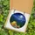 Outdoor Enthusiasts' Tiffany Glass Vibrant Yellow Bell Tent Starry Night Mountain Mosaic Stained Glass Suncatcher - PoIpB93IGX
