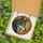 Wildlife Enthusiasts' Stained Glass Wolf Profile Radiant Sun Mosaic Grey Orange Yellow Stained Glass Suncatcher - 5