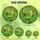 Nature Lovers' Edge-to-Edge Tiffany Stained Glass Cheerful Caterpillar Vibrant Golden Yellow & Green Botanical Mosaic Stained Glass Suncatcher - 6