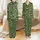 Panda Enthusiast Pajama Set: Playful Cartoon Pandas in Vibrant Lime Green Bamboo Forest Pattern Satin Pajamas Set - 1