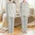 Women's Christian Pajamas: "It Is Well With My Soul" Hymn Quote Typographic Sleep Set Satin Pajamas Set - 1