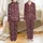 Playful Imagination: Whimsical Chalk Rockets Suns Flowers Maroon Design Satin Pajamas Set - 1