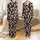 Family Matching Black Sugar Skull Santa Hat & Floral Candy Cane Loungewear Set Satin Pajamas Set - 1