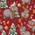 Hippo Lover Family: Funny Crimson Red Christmas Hippo Santa Hat Pattern Pajamas Set Satin Pajamas Set - 4