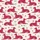 Greyhound Owner's Fuchsia & Cream Dog Pajamas: Stylized Lounging Silhouette Sleep Set Satin Pajamas Set - 4