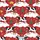 Family Christmas Sleepwear: Angus Cattle, Santa Hats, Snowdrifts & Festive Red Print Satin Pajamas Set - 4