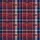 Matching Husband & Wife Flannel Pajamas: Crimson Plaid 'Love Us Together' Design Satin Pajamas Set - 4