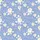Bridesmaid Custom Monogram Periwinkle Rose Peony Floral Satin Sleep Set Satin Pajamas Set - 4