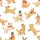 Golden Retriever Lover's Cheerful Festive Dogs: Santa Hats, Reindeer Antlers, Elf Hats, Fairy Lights & Snowflakes Satin Pajamas Set - 4