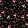 Christmas Couple Personalized Pajama Pattern Digital Design with Mr & Mrs Santa Hats Satin Pajamas Set - 4