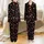 Christmas Couple Personalized Pajama Pattern Digital Design with Mr & Mrs Santa Hats Satin Pajamas Set - 1