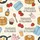 Girls' Sleepover & Birthday Pancakes & Pajamas: Hand-Drawn Fluffy Pancakes, Bunny Slippers Sleep Set Satin Pajamas Set - 4