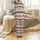 Family Christmas Loungewear: Fair Isle Reindeer Tree Wreath Red Green Pattern - Cozy Spandex Blend Sleep Set Satin Pajamas Set - 3