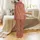 Bridesmaid & Bridal Party Silky Satin Pajamas Set: Minimalist Tropical Palm Print Satin Pajamas Set - 3