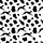 Greyhound Owners: Abstract Blotches Dog Pajama Pattern - Digital Download M/L Sizes Satin Pajamas Set - 4