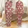 Family's Festive Hand-Drawn Teddy Bear Winter Activities Pattern - Cozy Polyester Spandex Pajama Set Satin Pajamas Set - 1