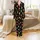 Christmas Family Pajamas: Funny 'Not An Elf I'm Just Short' Whimsical Elf & Snowflake Pattern Satin Pajamas Set - 2